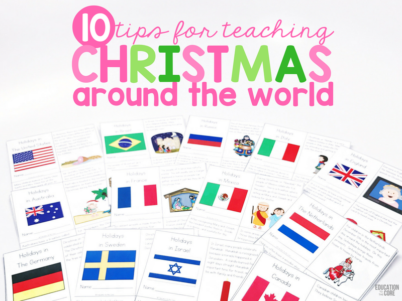 10 Tips for Teaching Christmas Around the World