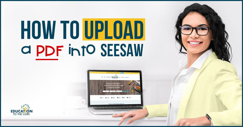 How to Upload a PDF into SeeSaw