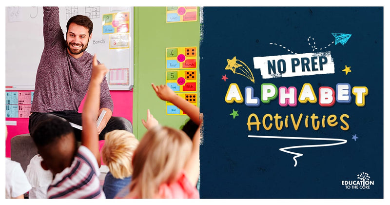 No Prep Alphabet Activities