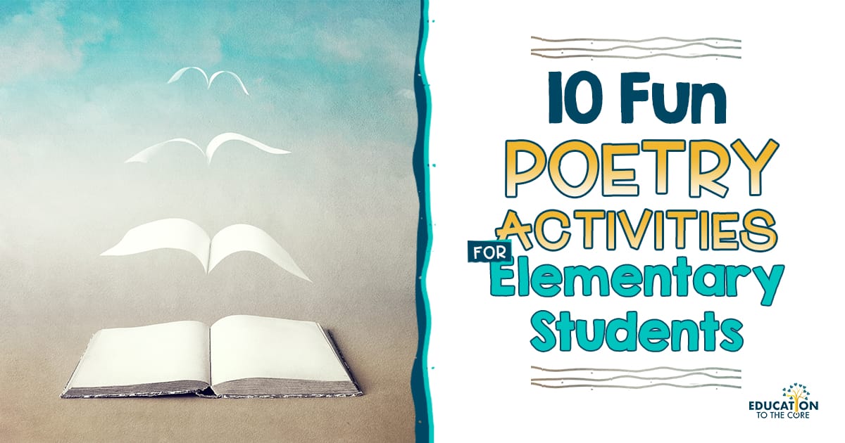 10 Fun Poetry Activities for Elementary Students