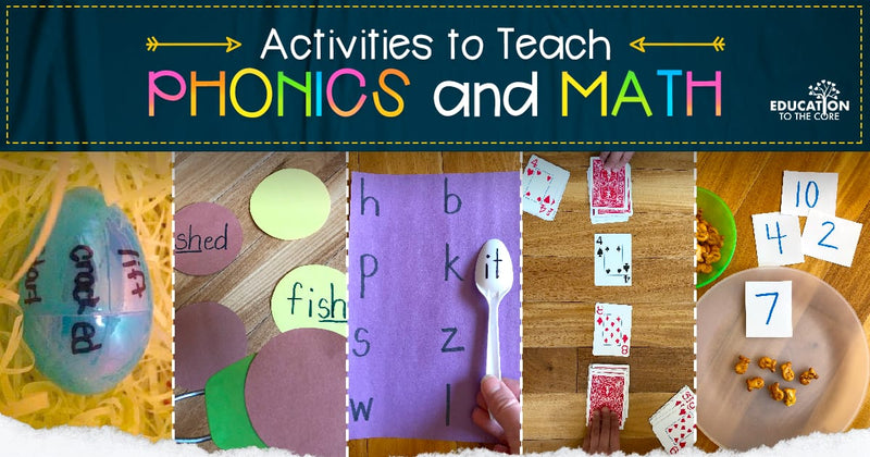 Activities to Teach Phonics and Math