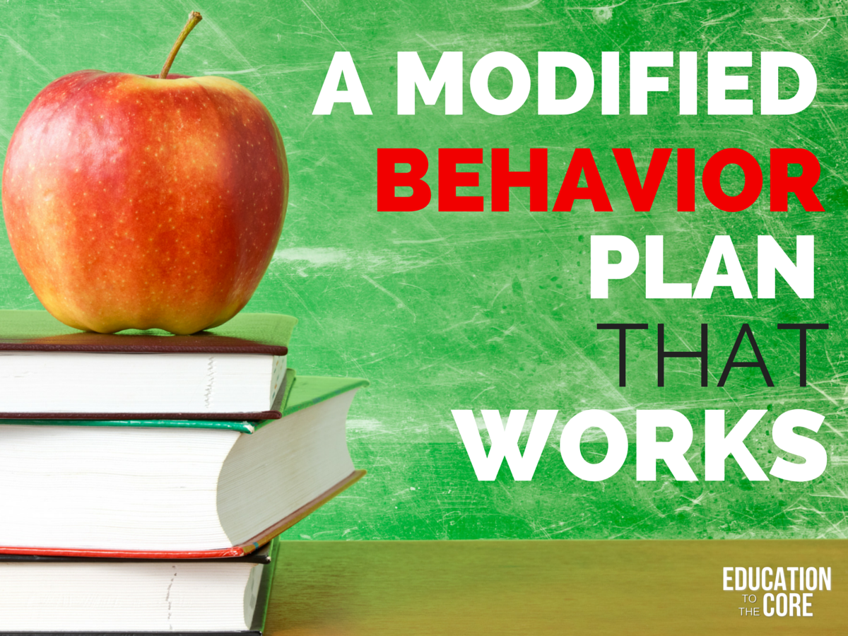 Behavior Plan That Works!