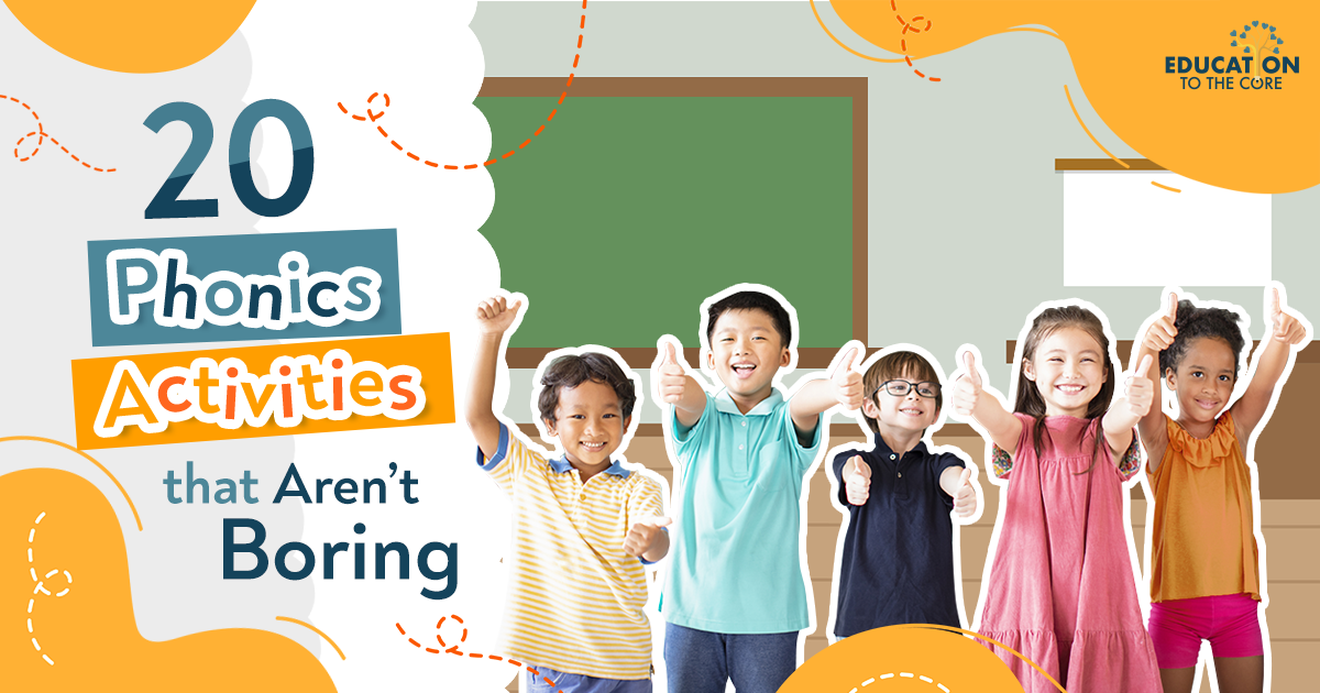 20 Phonics Activities That Aren't Boring