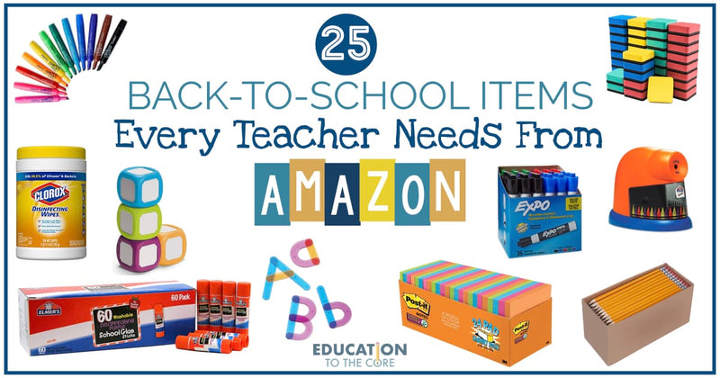 25 Back to School Items Every Teacher Needs on Amazon