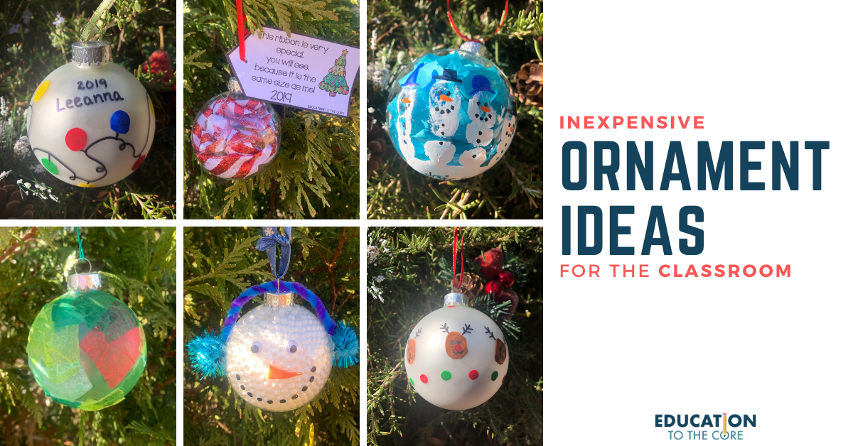 13 Inexpensive Ornament Ideas for the Classroom
