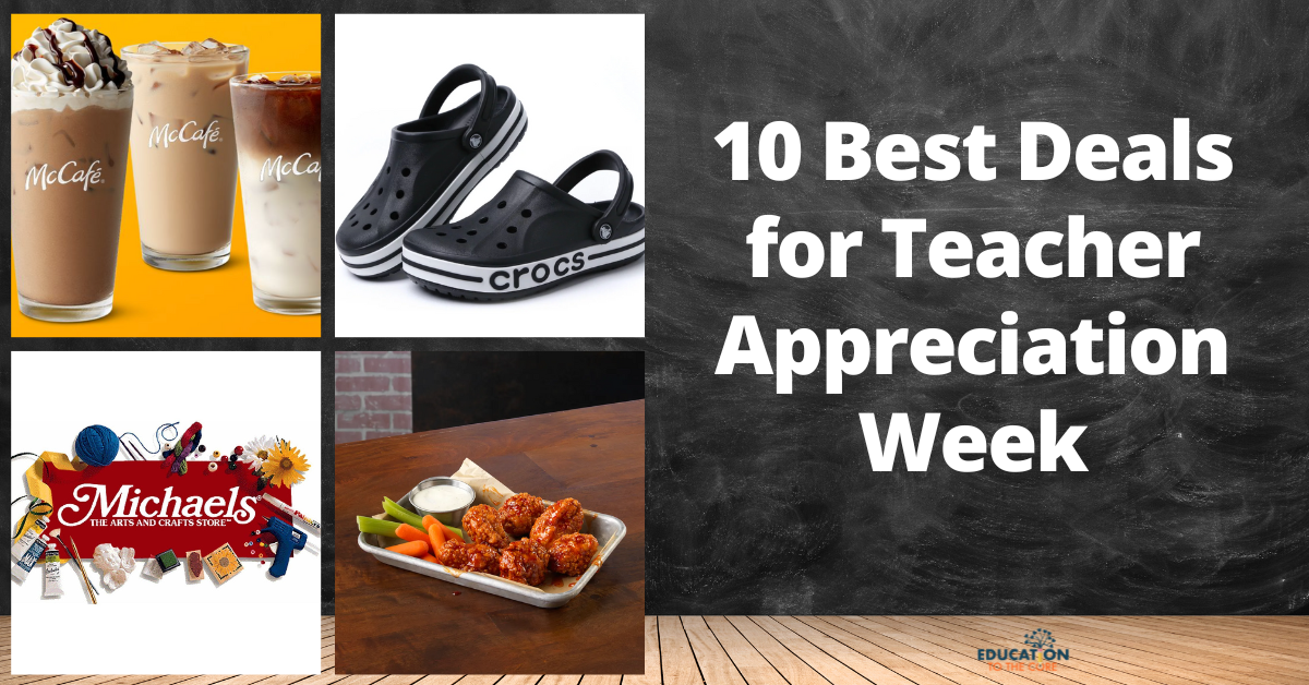 10 Best Deals for Teacher Appreciation Week