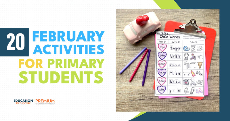 20 February Activities for Primary Students
