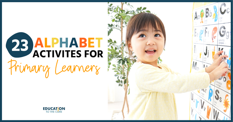 23 Alphabet Activities for Primary Learners
