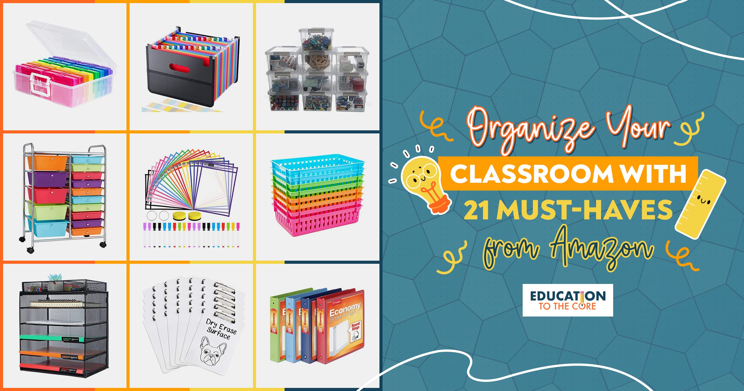 Organize Your Classroom with 21 Must-Haves from Amazon