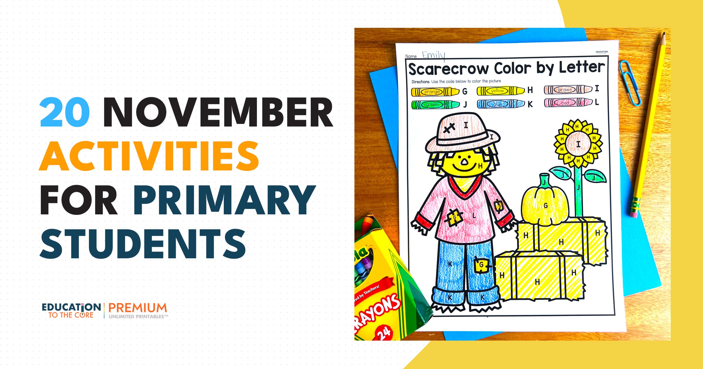 20 November Activities for Students