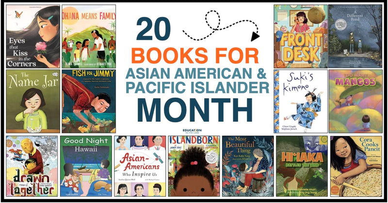 20 Books for Asian American and Pacific Islander Month
