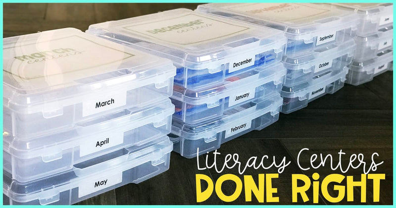 Literacy Centers Done Right