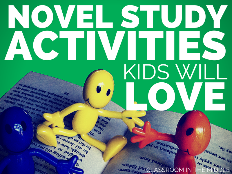 Novel Study Activities Kids Will Love