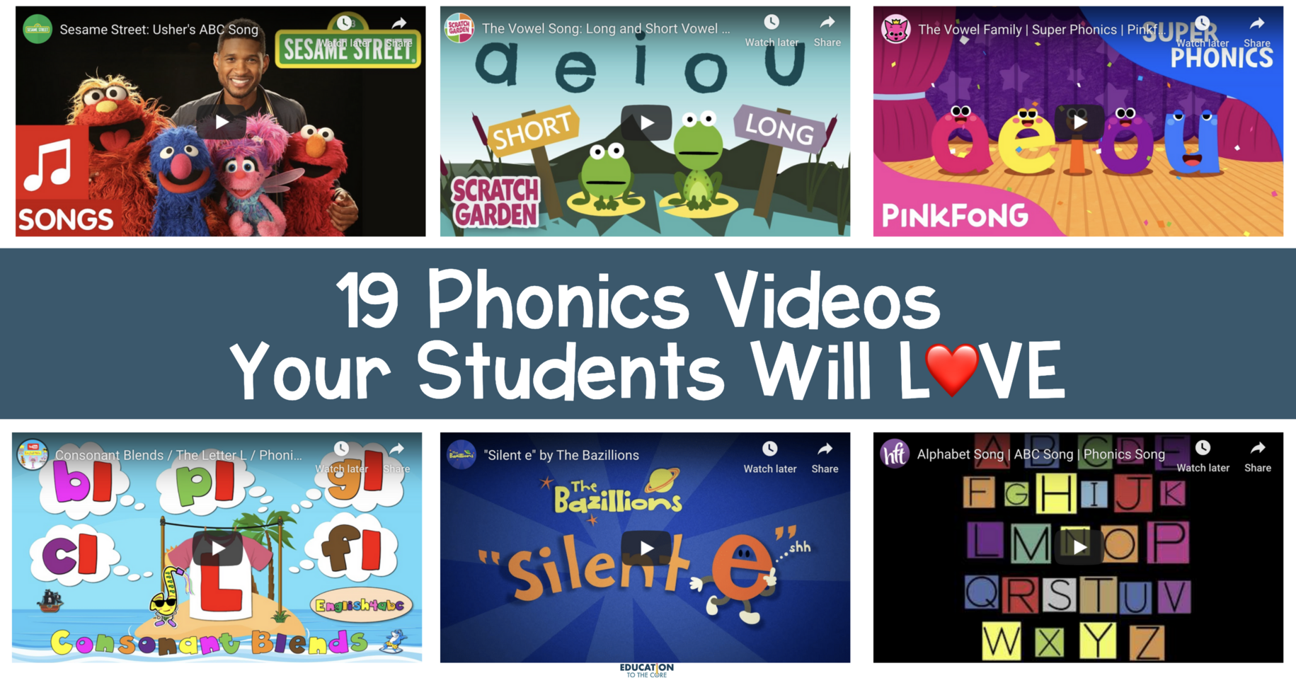 19 Phonics Videos Your Students Will Love