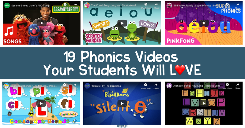 19 Phonics Videos Your Students Will Love