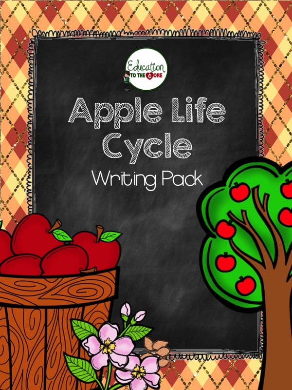 Apple Tree Life Cycle Worksheet Writing Pack and Freebie!