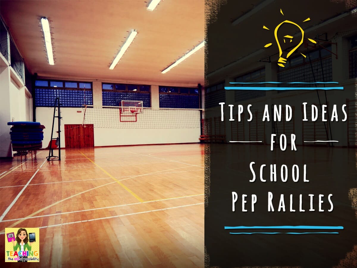 Tips and Ideas for School Pep Rallies