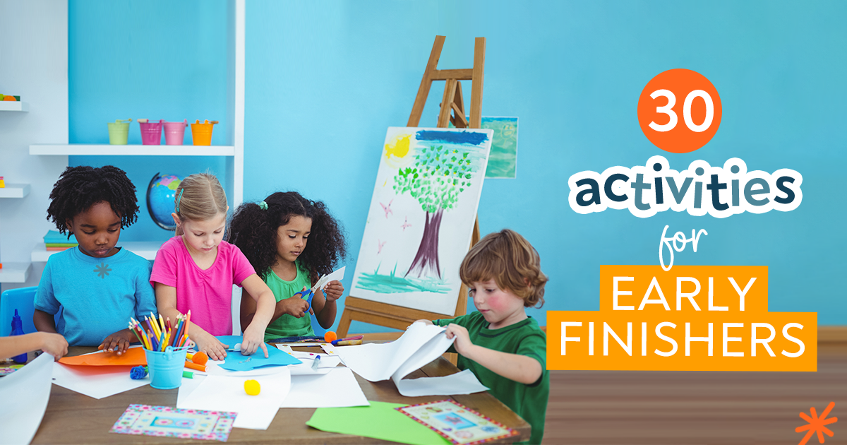 30 Activities for Early Finishers