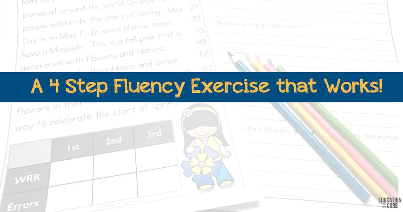 A 4 Step Fluency Exercise that WORKS
