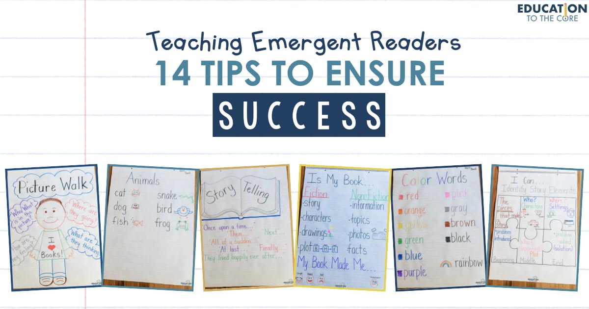 Teaching Emergent Readers: 14 Tips to Ensure Success!