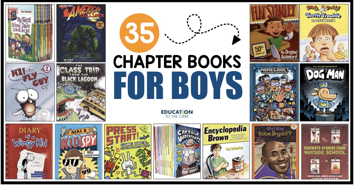 35 Chapter Books for Boys