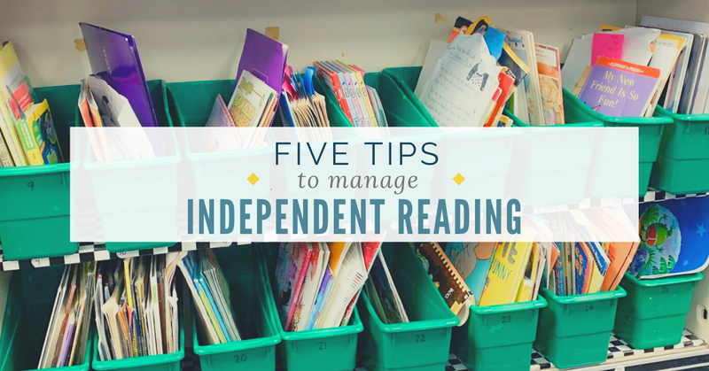 5 Tips to Manage Independent Reading