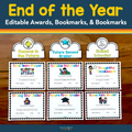 End of the Year Awards, Bookmarks, and Crowns