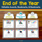 End of the Year Awards, Bookmarks, and Crowns