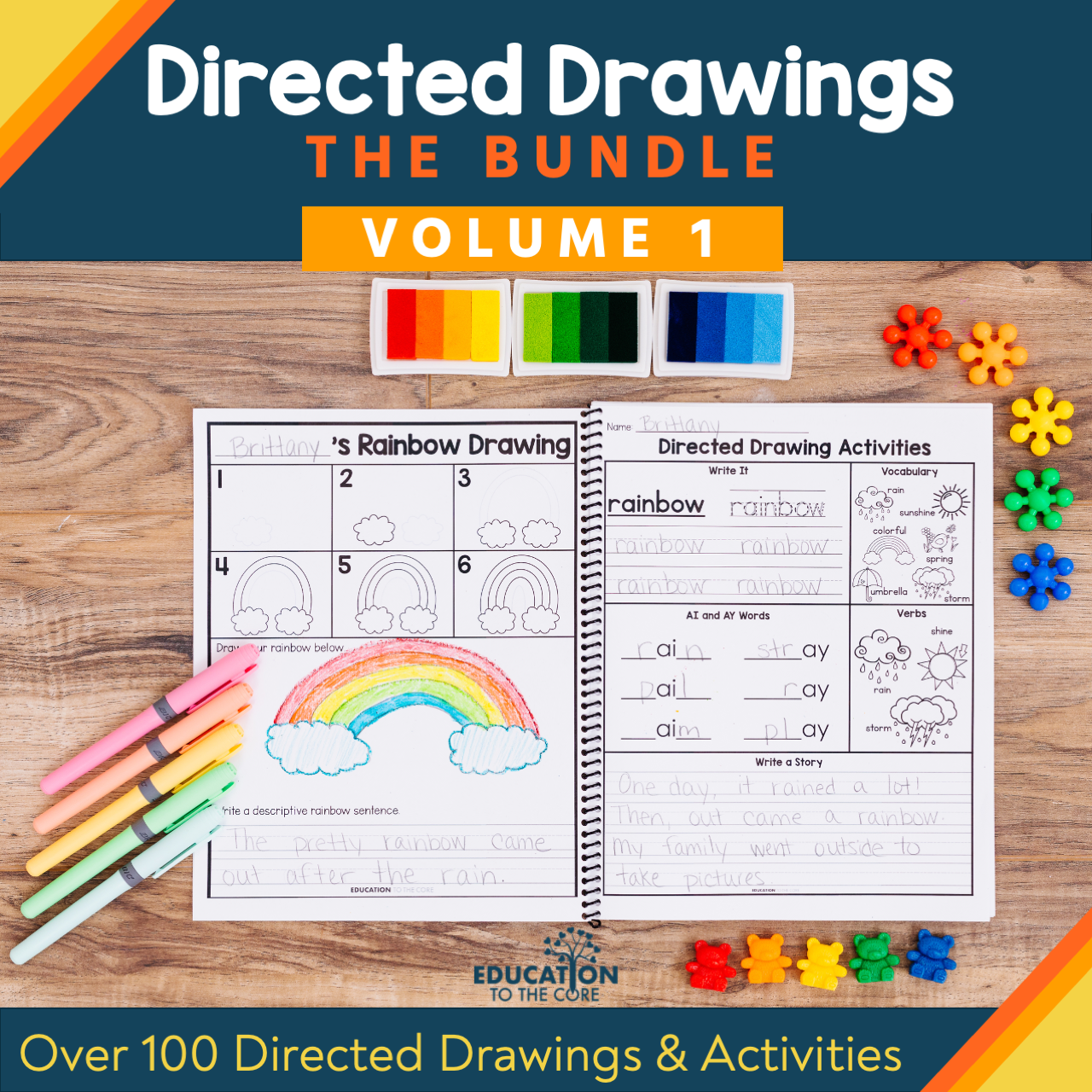 100 Directed Drawings: Volume 1