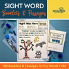 100 Sight Word Booklets for Fry Words 1-100
