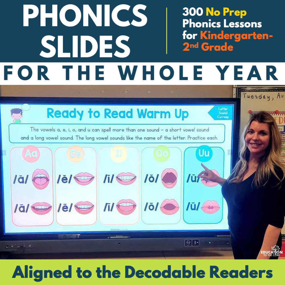 SOR-Aligned Phonics Instructional Slides