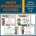Math Strategies Posters