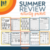 1st Grade Summer Review Packet