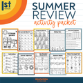 1st Grade Summer Review Packet