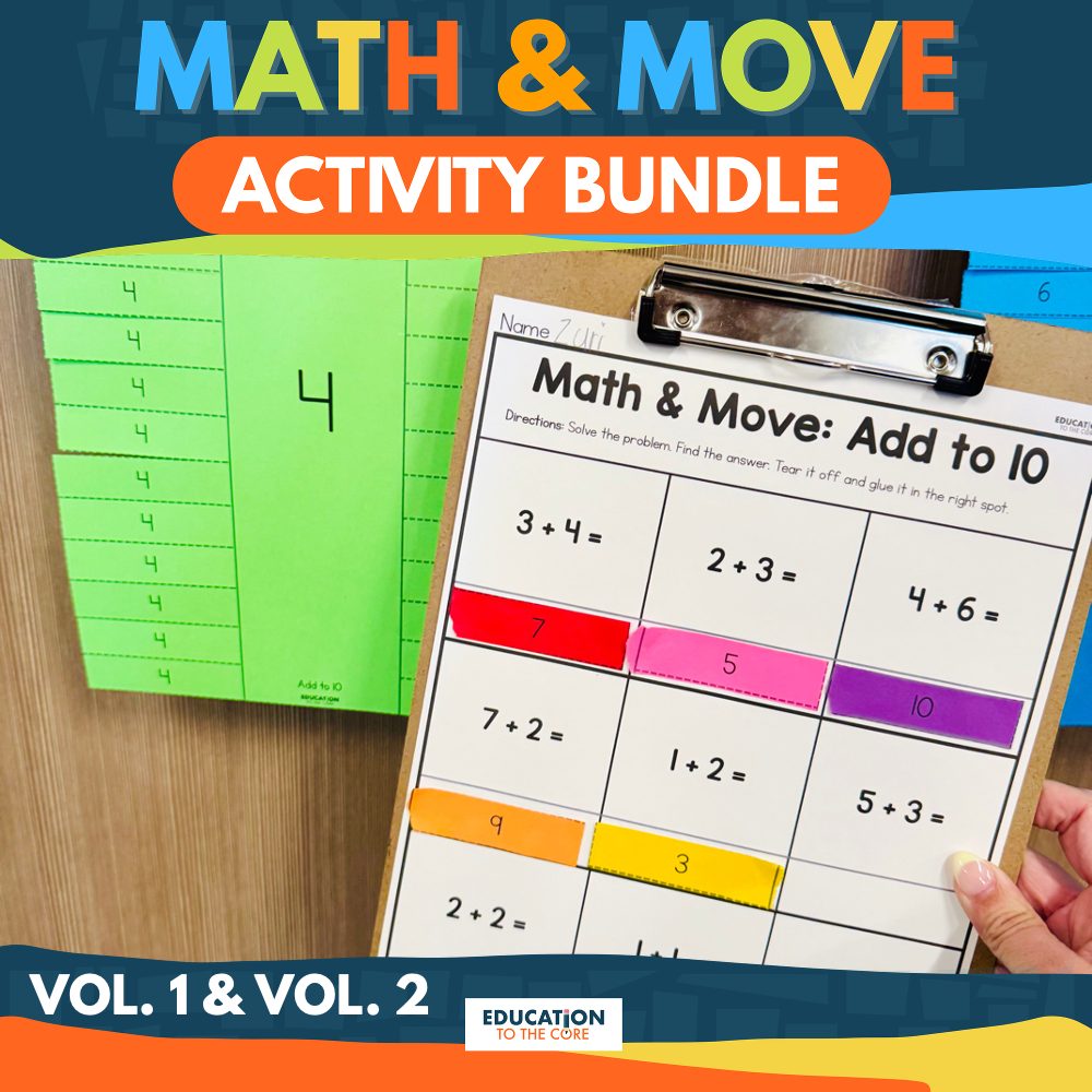 Math and Move Big Bundle