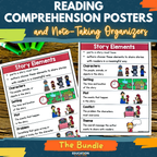 Reading Comprehension Graphic Organizer Bundle