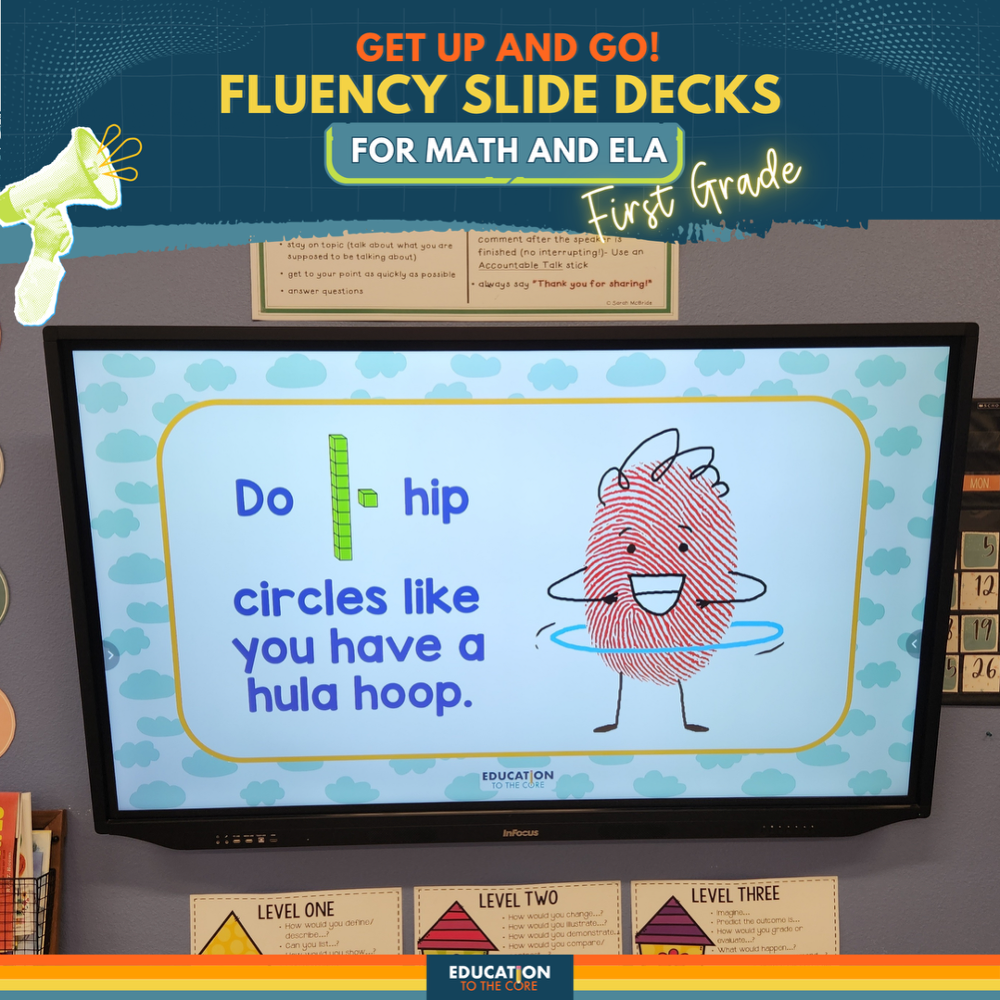 Brain Breaks Slides for First Grade