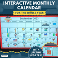 Interactive Monthly Calendars