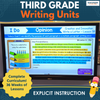 Explicit Instruction Writing Units for the Entire Year - Grade 3