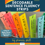 Decodable Sentence Fluency Strips