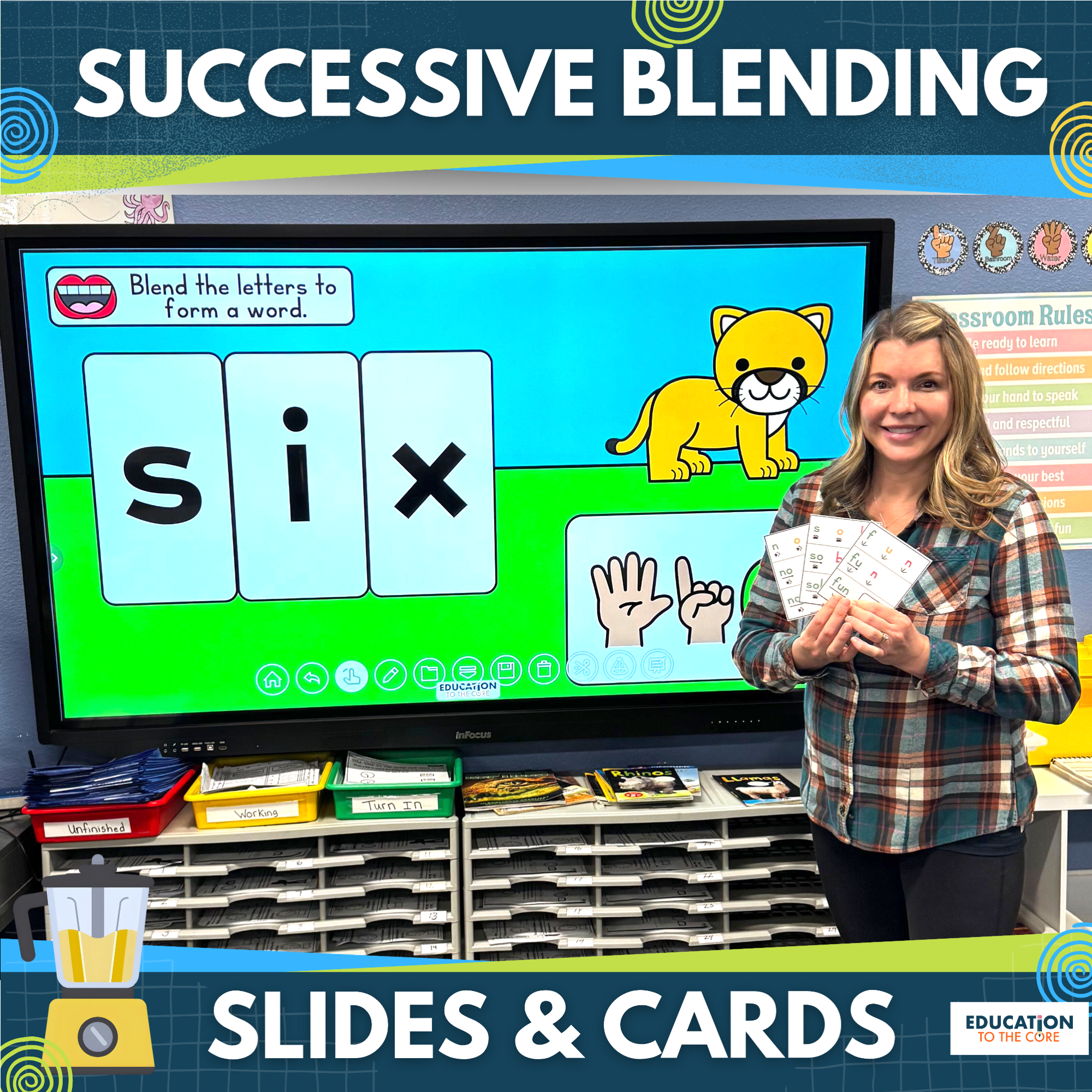 Successive Blending Slides and Cards