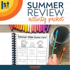 1st Grade Summer Review Packet