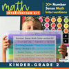 Math Intervention Kit: Number Sense Activities