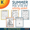 Kindergarten Summer Review Packet