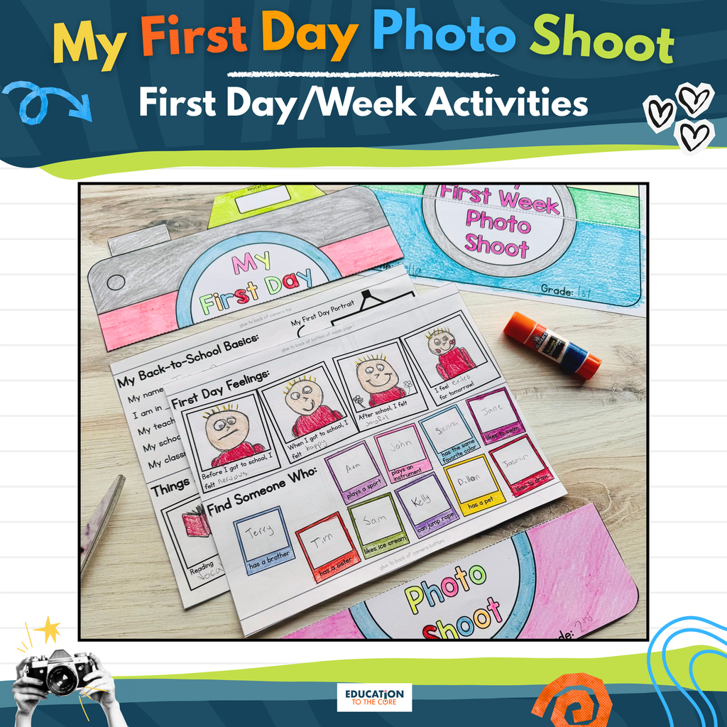 My First Day/Week Photo Shoot