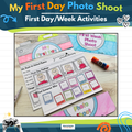 My First Day/Week Photo Shoot
