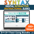 Syntax [Grammar] Digital Interactive Teaching Slides for 2/3