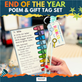 End of the Year Poem & Gift Tag Set