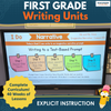 Explicit Instruction Writing Units for the Entire Year - Grade 1