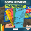 Book Review Bookmarks and Printables Bundle